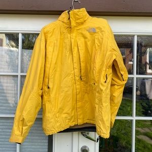 The North Face Jackets Coats The North Face Yellow Gore Tex 3 In Jacket With Fleece Poshmark